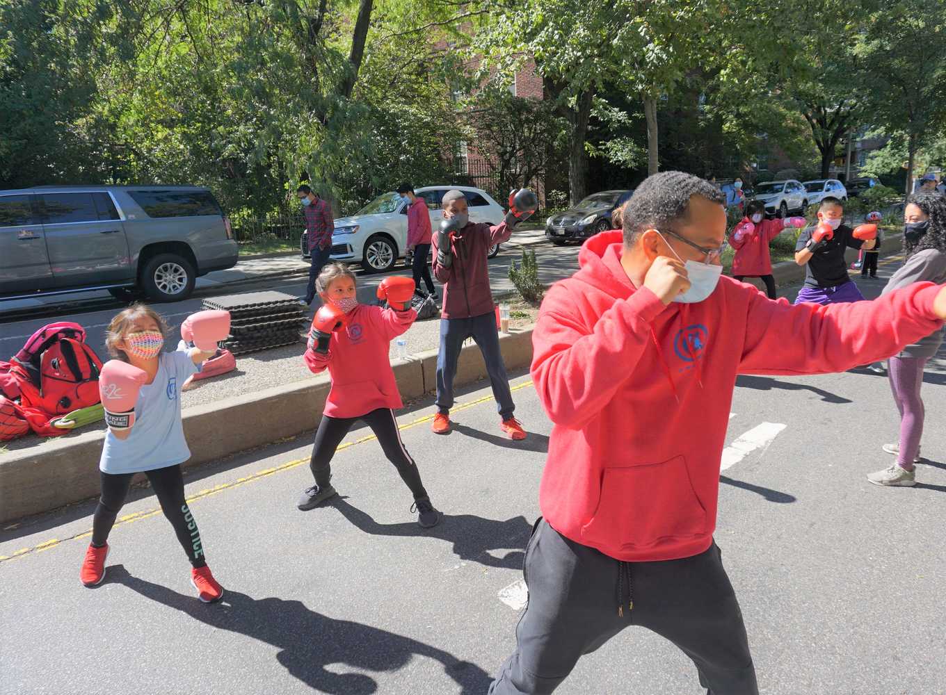 Kids Outdoor Kickboxing Classes